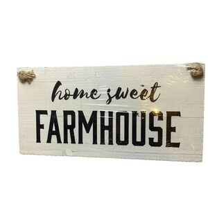 Home Sweet Farmhouse Wall Art‎ Home Decor Cottagecore Wood Sign